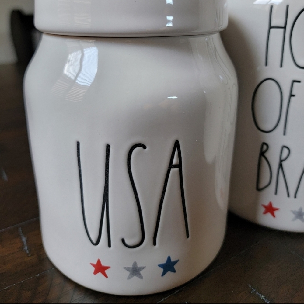 RESERVED Rae Dunn USA Canister